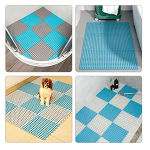 Dalles de sol ventilées, tapis de douche pour salle de bain, piscine, cuisine, vestiaire - Product Image 6