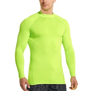 เสื้อคอมเพรสชั่นผู้ชาย แขนยาว ฟิตเนส กระชับรูปร่าง แห้งเร็ว - Product Image 1