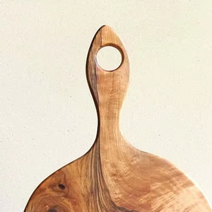 Tabla de Cortar de Madera Personalizada Fabricada en India, con Asa, Ecológica y Duradera para Bodas - Product Image 5