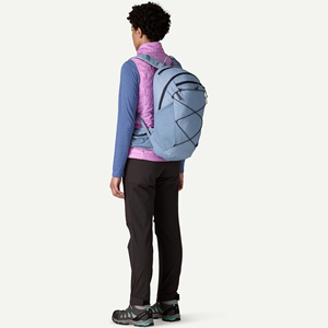 Sac à dos de randonnée léger et de haute qualité pour 4 saisons, sac de voyage de jour avec cordon élastique, rangement frontal et poches latérales - Product Image 3