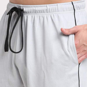 Ensemble t-shirt et short de luxe blanc personnalisé de haute qualité, en coton, deux pièces, été, pour homme - Product Image 5