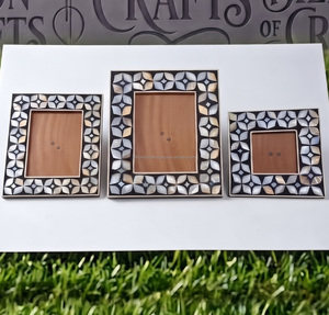 Wholesale Mother of <b>Pearl</b> MOP Inlay <b>Photo</b> <b>Frame</b> – Handmade Shell Picture <b>Frame</b> for Luxury Home Decor - Product Image 5