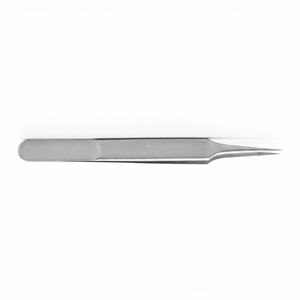 Pinzas Oftálmicas para Joyeros No. Pinzas Quirúrgicas de Precisión Rectas, de Acero Inoxidable, con Punta Fina, Instrumento Quirúrgico - Product Image 6