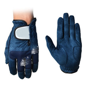Gants de golf en cuir respirant personnalisés avec sangle de poignet réglable et design antidérapant, options de couleurs personnalisées - Vente chaude - Product Image 1