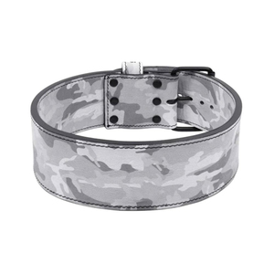 Ceinture de musculation unisexe en cuir de vachette de haute qualité 6 mm, logo personnalisé, respirante, boucle antidérapante pour la musculation, la remise en forme et le bodybuilding - Product Image 2