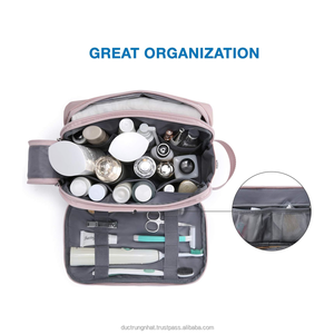 Bolsa de cosméticos de alta calidad, bolsa de maquillaje de viaje reutilizable, diseño personalizado, nuevos productos, bolsas de cosméticos 2024 - Product Image 3