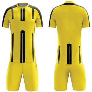 ชุดยูนิฟอร์มฟุตบอลคุณภาพสูง แขนสั้น คอวี ระบายอากาศ แห้งเร็ว ต้านเชื้อแบคทีเรีย ผลิตจากโพลีเอสเตอร์ 100% สีน้ำเงินเข้ม แบบสั่งทำ - Product Image 6