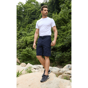 Pantaloncini Estivi in Seta Ghiacciata, Versatili e Larghi, Casual e alla Moda per Uomo - Product Image 1