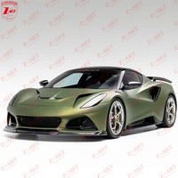 Kit de Carrocería Z-ART 2022+ Estilo V en Fibra de Carbono Seca para Lotus Emira, Aerokit de Fibra de Carbono Seca para Emira, Alerón Trasero