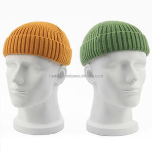 High Quality 3D Embroidery Knit Beanie <b>Hat</b> <b>Winter</b> Warm Breathable Waterproof Stretchable Customizable Unisex Cap for Wholesale - Product Image 1