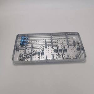 ชุดเครื่องมือผ่าตัดข้อเข่า ACL PCL แบบแมนนวล สแตนเลสคุณภาพสูง ราคาดีที่สุด สำหรับการผ่าตัดเอ็นไขว้ ได้รับมาตรฐาน CE - Product Image 4