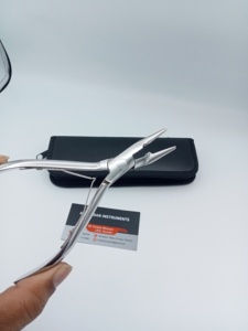 AL-FARDAN INSTRUMENTS AF-HETK-057 Alicates para Extensiones de Cabello con Punta de Cadena, Personalizables con Logotipo, de Acero Inoxidable Sólido con Acabado Espejo - Product Image 6