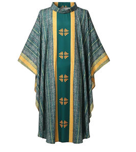 Robe unisexe avec col détachable, design de logo personnalisé, vêtement de clergé respirant, robes pour tenue d'église traditionnelle, coupe pour homme - Product Image 3