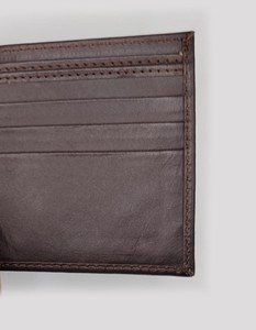 New Genuine Factory High Quality RFID Protected Premium Leather Card <b>Holders</b> Men's Timeless Short <b>Wallets</b> OEM Wholesale Best Set - Product Image 3