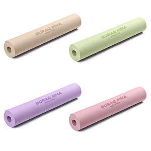 Tapete de Yoga Antideslizante de PVC y Goma de 5mm a 8mm, Tapete de Gimnasio de Goma PU de Alta Calidad, Suave y Adhesivo, Ecológico - Product Image 2