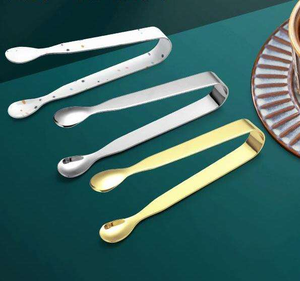 Pinces de service miniatures en acier inoxydable, petites pinces à glace, pinces à sucre pour pique-nique, buffet, bar à café - Product Image 3
