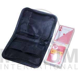 MAKUM INTERNATIONAL Estuche para Cartas de Póker de Cuero Ecológico de Alta Calidad con Función Lavable - Product Image 6