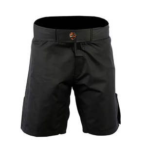 Pantalones Cortos de Grappling para Hombre con Logotipo Frontal - Secado Rápido y Duraderos para Entrenamiento Activo, Jiu Jitsu, Lucha y Ejercicios Diarios en el Gimnasio - Product Image 4