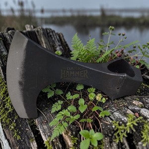 Tête de hache barbue en acier à haute teneur en carbone forgée à la main Dark Hammer - Art antique et objet de collection avec robustesse durable et coupe fiable - Product Image 2