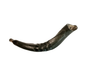 Cuerno para beber hecho a mano natural de último diseño superior con asa de correa de cuero taza vikinga con soporte para cuerno - Product Image 1