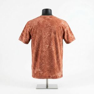 เสื้อยืดผู้ชายขายดีที่สุด ผ้าฝ้ายถัก 100% ทรงโอเวอร์ไซส์ ความยาวปกติ ผ่านกระบวนการฟอกสี - Product Image 4