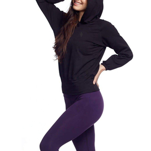 Wholesale Women Athletic Sports Hoodie High Stretch Breathable <b>Workout</b> Running Training Yoga Gym <b>Jacket</b> Activewear OEM ODM gym - Product Image 2