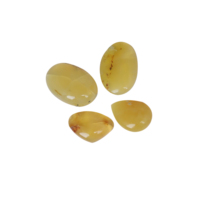Opale Jaune Miel Cabochon Forme Libre Pierre Semi-Précieuse pour la Fabrication de Bijoux Pierre Naturelle en Vrac Vente en Gros