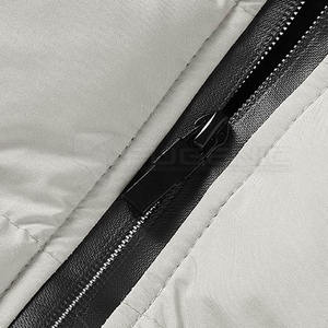 Men's Urban Explorer Woolen Casual Puffer <b>Jacket</b> Lightweight <b>Waterproof</b> Breathable Quilted Winter Full Zip <b>Warm</b> Streetwear - Product Image 6