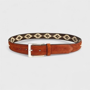 Ceinture de polo sportive de style argentin en cuir véritable de qualité supérieure, fabriquée à la main avec boucle à ardillon, personnalisable OEM - Product Image 5