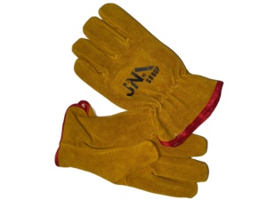Guantes de conductor de jardín de alta calidad Logotipo personalizado Seguridad Cuero Trabajo al aire libre Guantes de invierno - Product Image 2