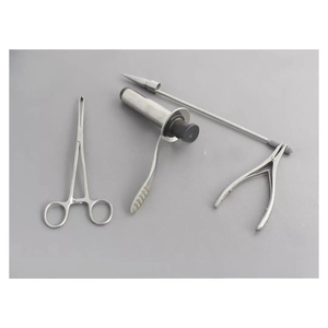 Ensemble complet de ligateurs hémorroïdiens pour chirurgie rectale, instruments chirurgicaux de proctologie en acier inoxydable réutilisables et autoclavables - Product Image 1