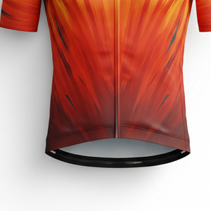 Vêtements de cyclisme en tissu recyclé écologique, logo personnalisé, vêtements de VTT de haute qualité, vente en gros de vêtements de vélo - Product Image 4