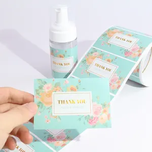 สติกเกอร์ไวนิลกันน้ำพิมพ์ลายตามสั่งสำหรับขวดเครื่องสำอางขนาด 30 มล. 60 มล. - Product Image 5
