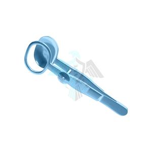 Fabricante superior Pissco para fórceps capsulares Arruga doble curva 10,0 cm instrumentos de cirugía oftálmica - Product Image 4