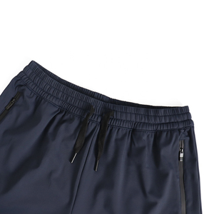 Pantalones Cortos Deportivos Trening para Gimnasio, Ropa Deportiva, Bolsillos con Cordón Ajustable, Transpirables, Casuales, Cómodos para Correr, Color Sólido - Product Image 3