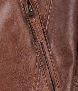 Chaqueta de Motociclista Acolchada de Lana/Nylon para Hombre SBEA IMPEX, Corte Ajustado, Botones Cubiertos, Abrigo para Motociclismo, Ecológica, Invierno, Personalizada OEM - Product Image 5