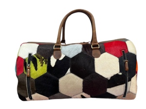 Bolso de Mano de Cuero Vacuno 100% Genuino, Ligero, de Cuero Puro, Gran Capacidad de Almacenamiento, Impermeable, con Cremallera, Estilo Vintage, Ecológico, Unisex - Product Image 5