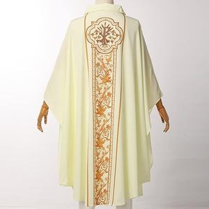 Nouveautés 2026 : Robes de Clergé, Chasubles, Vêtements Liturgiques, Surplis, Soutanes, Uniformes pour Prêtres Catholiques – Vente en Gros à Faible MOQ - Product Image 2