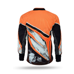 Custom <b>Paintball</b> Jersey Long Sleeve Breathable Mesh Panels Quick Dry Moisture Wicking Fabric Supplier - Product Image 3