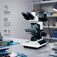 2000X WiFi Wireless Digital Microscope | Electronic Inspection Camera for Android iOS Windows Mac | PCB Mobile Repair Microscope