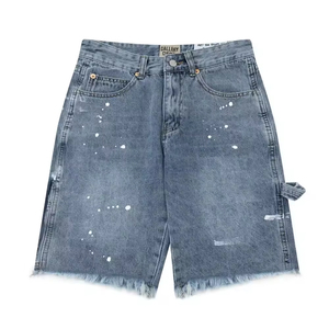 Novedad: Shorts de mezclilla de cintura alta, estilo vintage, transpirables, de secado rápido, para verano, diseño transpirable, MOQ bajo, los más vendidos. - Product Image 5