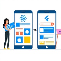 Développement d'applications mobiles hybrides avancées utilisant Flutter React Native, UI/UX haute performance, version Internet, MAC, Linux