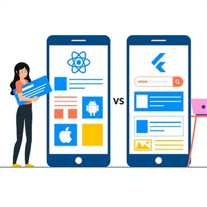 การพัฒนาแอปพลิเคชันมือถือแบบไฮบริดขั้นสูงด้วย Flutter และ React Native พร้อม UI/UX ประสิทธิภาพสูง - Product Image 2