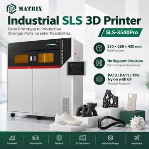 เครื่องพิมพ์ 3 มิติ SLS สำหรับงานอุตสาหกรรม ขนาดการพิมพ์ 350×350×430 มม. สำหรับการผลิตชิ้นส่วนไนลอนที่ใช้งานได้จริง - Product Image 2