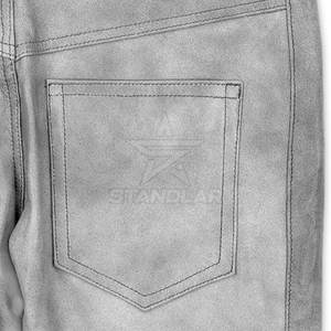 Pantalones de Cuero para Hombre de Alta Calidad, Estilo Casual, Color Sólido, Pantalones de Cuero para Hombre Más Vendidos - Product Image 3