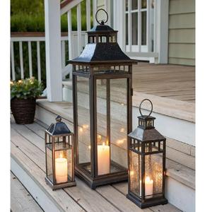 Finest Quality Black Metal Hanging <b>Candle</b> Lantern Holder Modern Design Eco-Friendly Christmas Home & Wedding Decor - Product Image 4