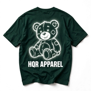Camiseta Personalizada con Logotipo Impreso Digitalmente en la Parte Delantera, 100% Algodón, Manga Corta, Transpirable, 320g, Corte Regular, Venta al Por Mayor para Hombres y Mujeres, Pedidos al Por Mayor - Product Image 1
