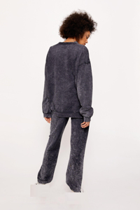 Sudadera con Capucha Ligera de Invierno, Personalizable con Logotipo OEM, Informal, Transpirable, Lisa, de Longitud Completa, Estilo Urbano, para Mujer, Conjunto Deportivo de Dos Piezas - Product Image 6