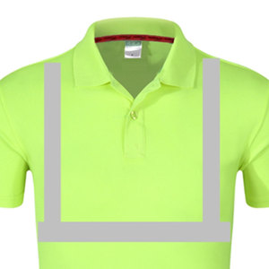 Chalecos de Seguridad Reflectantes de Alta Visibilidad al por Mayor, para Construcción, Control de Tráfico, Trabajo al Aire Libre, Equitación, Camisetas Polo Resistentes - Product Image 2