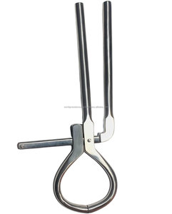 Testeur de sabots vétérinaire manuel réglable en acier inoxydable, outil de diagnostic équin pour chevaux et chèvres - Product Image 2